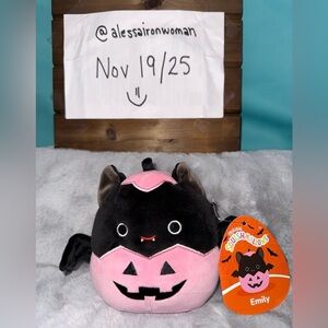 BNWT: 5” Emily (Jack-O-Lantern) Squishmallow